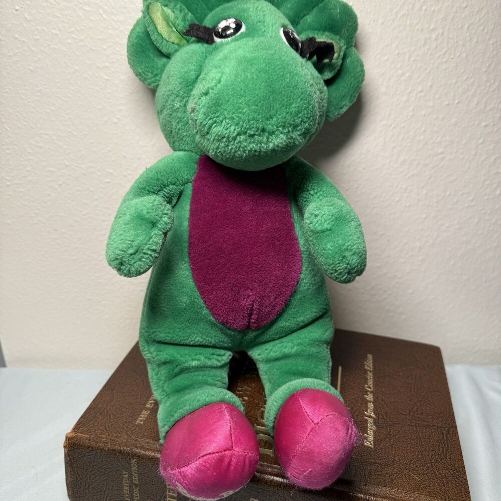 Vintage Baby Bop 20" Plush Stuffed Animal 1992 Lyons Barney & Friends Dino